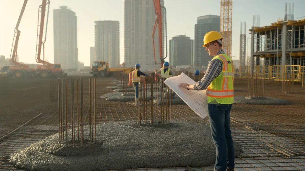 industrial commercial concrete projects apart, from expert planning and quality materials to durable construction results.