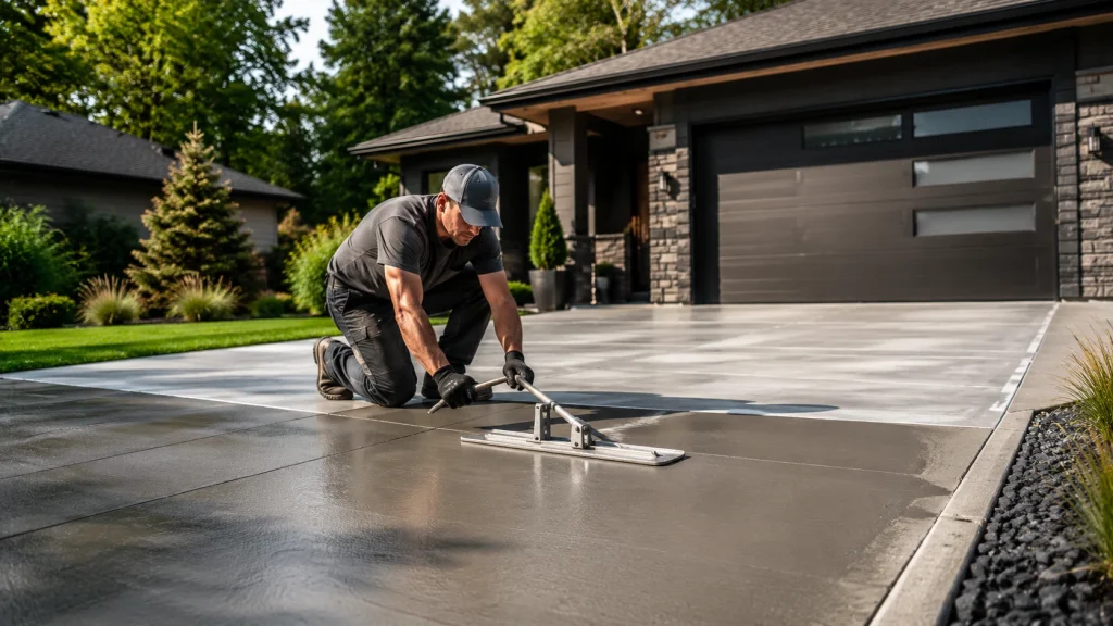 Give your driveway a stunning upgrade with Concrete Driveway Refinishing. Learn the costs, process, benefits, and expert tips for a durable, beautiful finish.